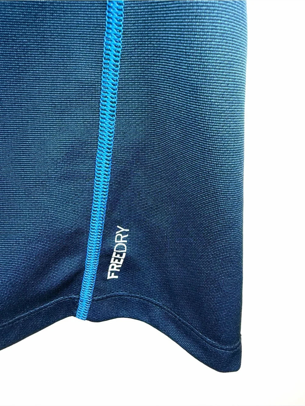 Eddie Bauer Men Athletic Shirt L Blue Moisture Wicking Free Dry Performance